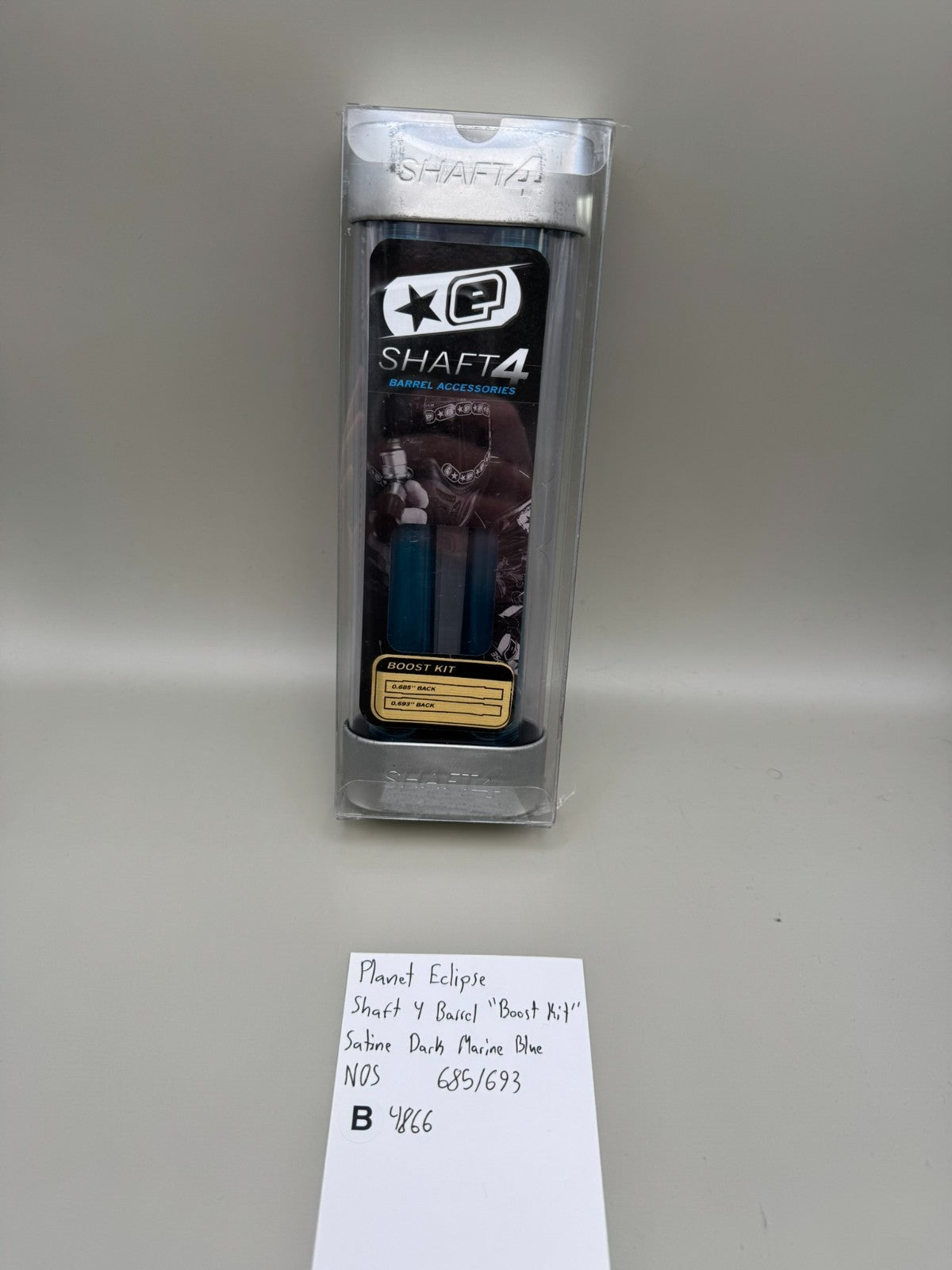 Planet Eclipse Shaft 4 Barrel "Boost Kit" Satine Dark marine Blue NOS 685/693