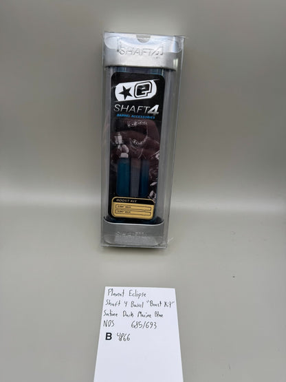 Planet Eclipse Shaft 4 Barrel "Boost Kit" Satine Dark marine Blue NOS 685/693