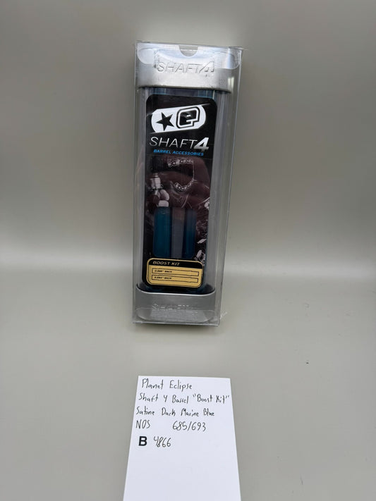 Planet Eclipse Shaft 4 Barrel "Boost Kit" Satine Dark marine Blue NOS 685/693