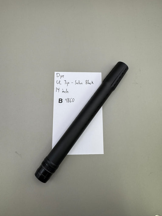 Dye UL Tip-Satin Black 14 inch