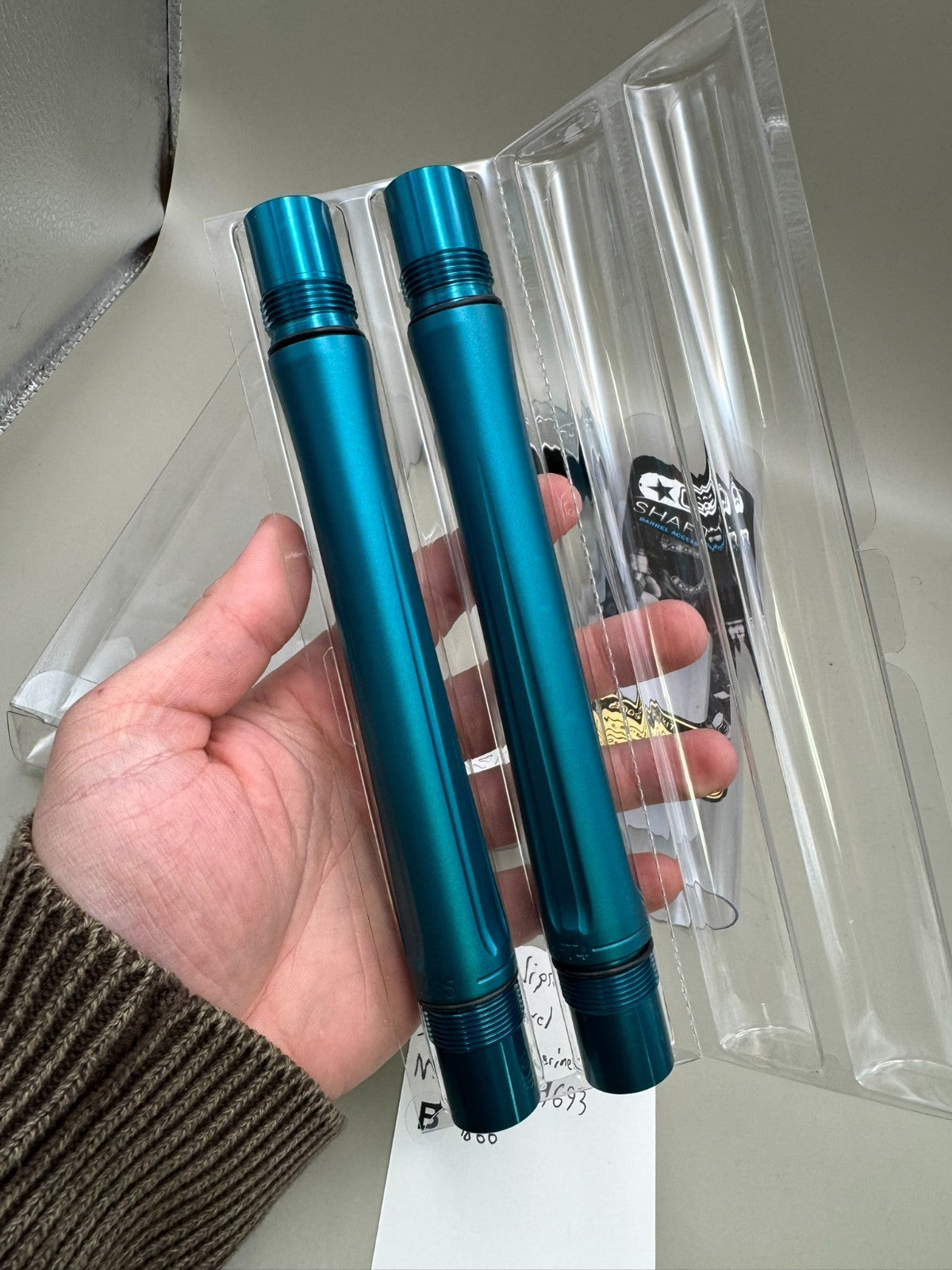 Planet Eclipse Shaft 4 Barrel "Boost Kit" Satine Dark marine Blue NOS 685/693