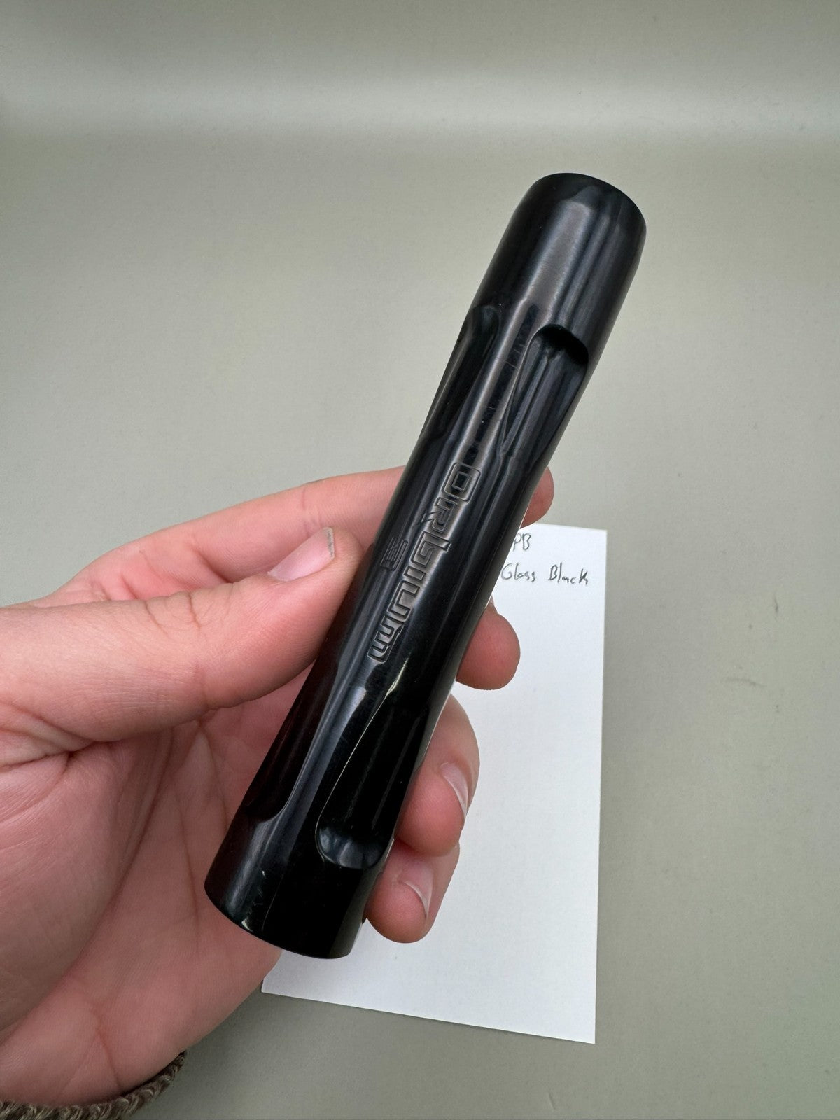 Sanchez Machine PB SM-1 Orbium 3-Gloss Black Barrel Back