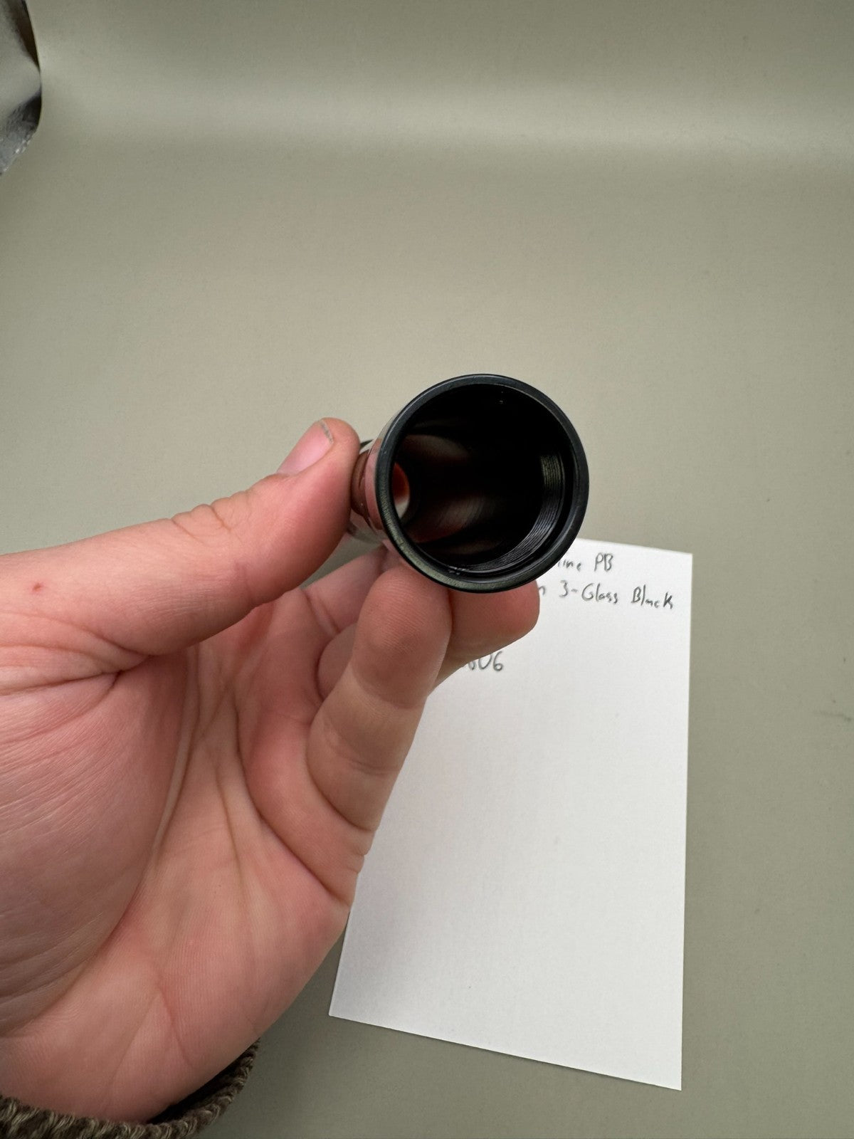 Sanchez Machine PB SM-1 Orbium 3-Gloss Black Barrel Back