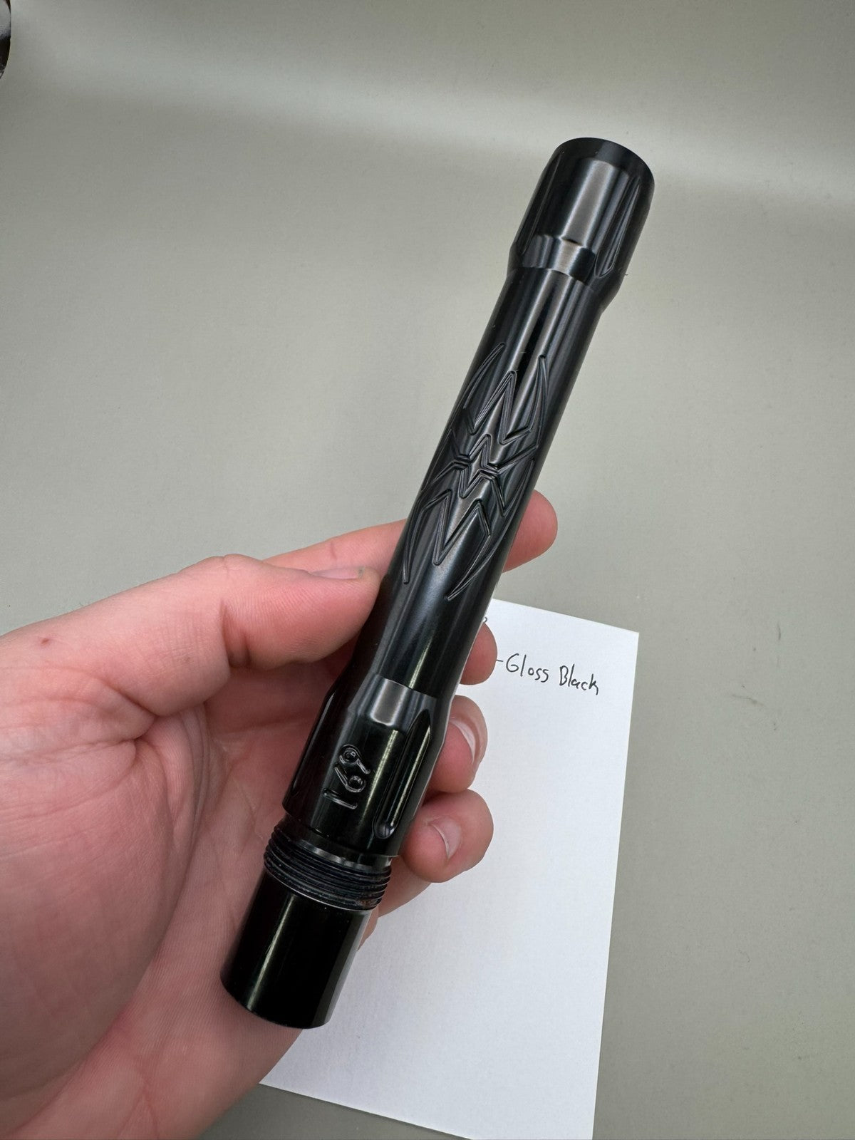 Empire PB Paintball Barrel Back-Gloss Black 691 Bore AC Thread
