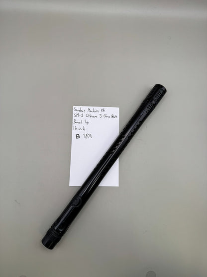 Sanchez Machine PB SM-1 Orbium 3-Gloss Black Barrel Tip 16 inch
