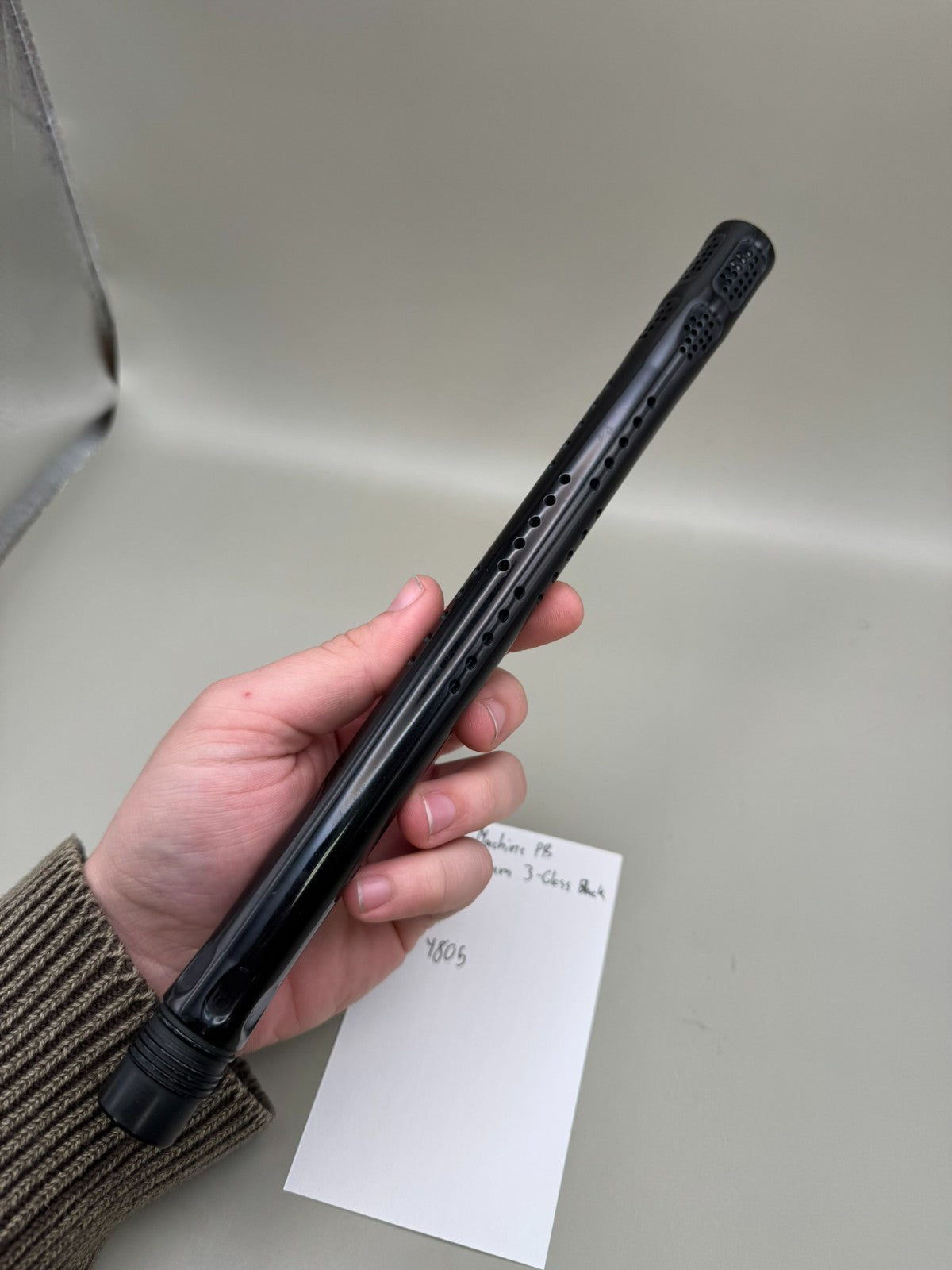 Sanchez Machine PB SM-1 Orbium 3-Gloss Black Barrel Tip 16 inch