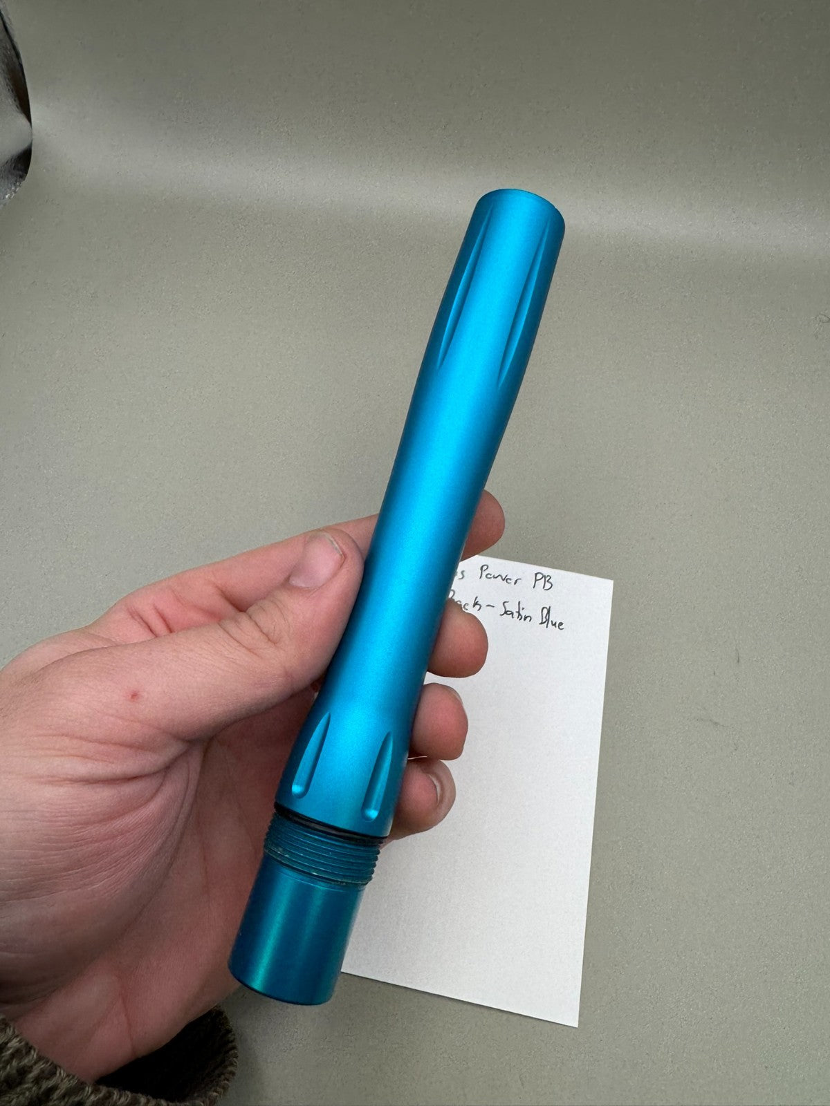 Dangerous Power PB Barrel Back-Satin Blue 689 Bore AC Thread