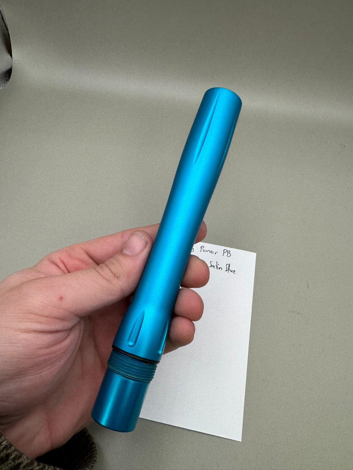 Dangerous Power PB Barrel Back-Satin Blue 689 Bore AC Thread