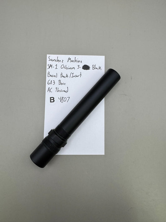 Sanchez Machine PB SM-1 Orbium 3-Black Barrel Back/Insert 683 Bore AC Thread