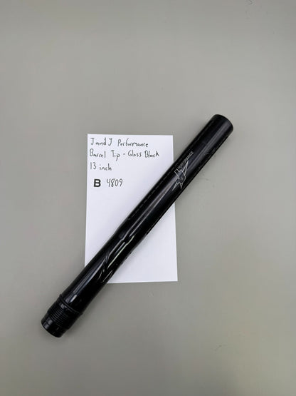 J and J Performance Barrel Tip-Gloss Black 13 inch