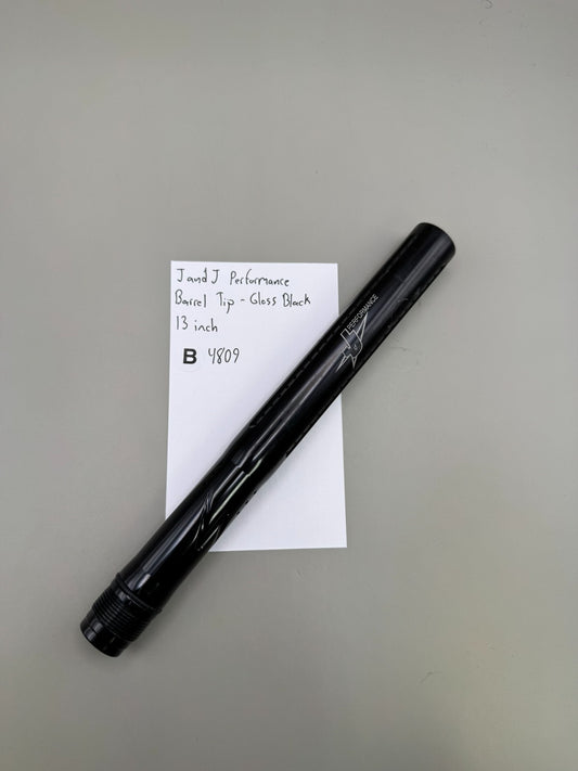J and J Performance Barrel Tip-Gloss Black 13 inch