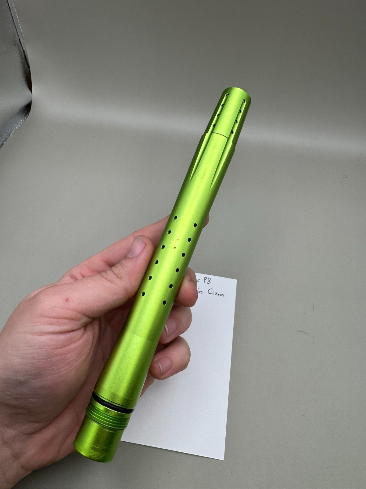 Dangerous Power PB Barrel Tip-Satin Green 14 inch