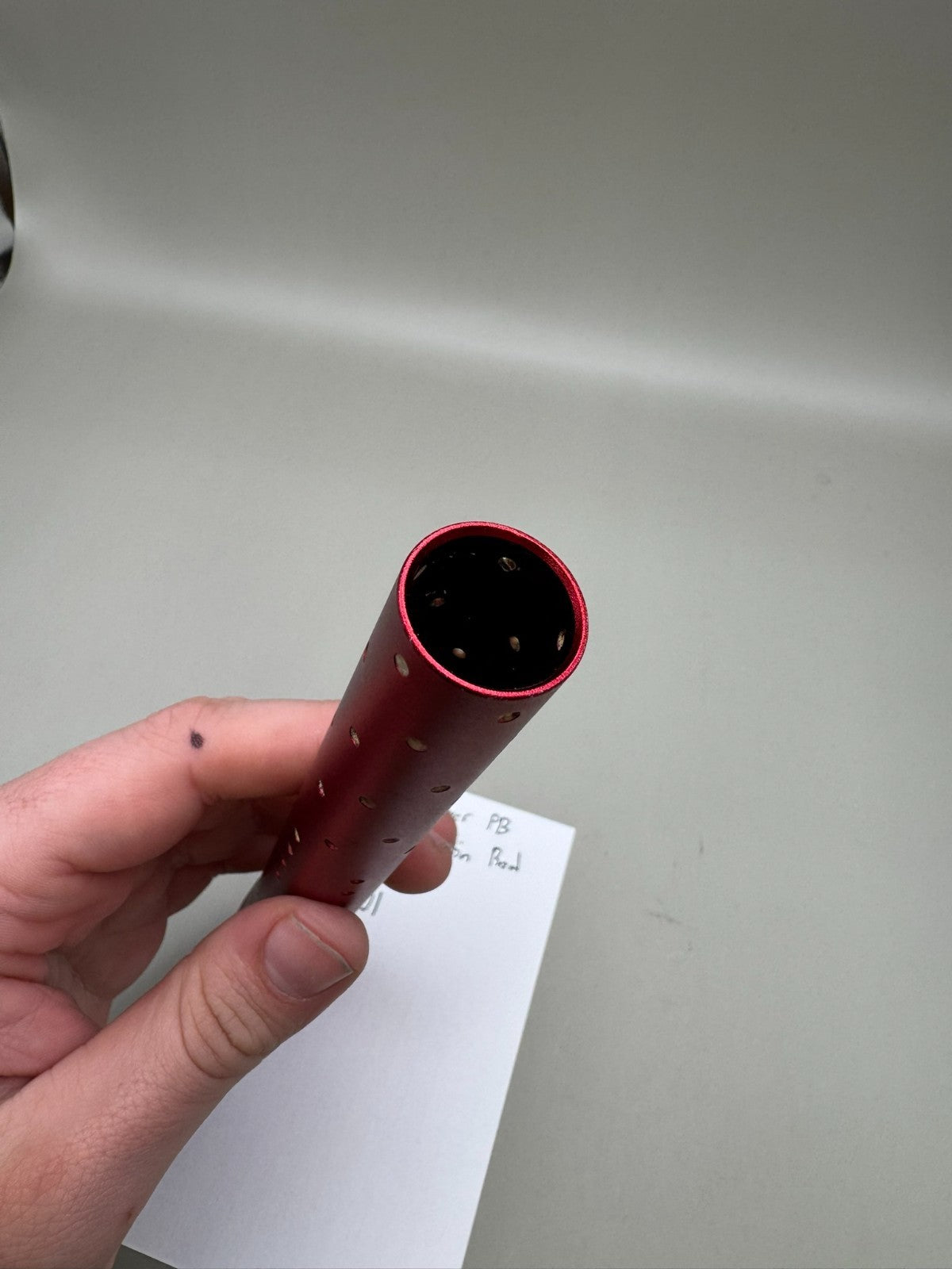 Dangerous Power PB Barrel Tip-Satin Red 14 inch