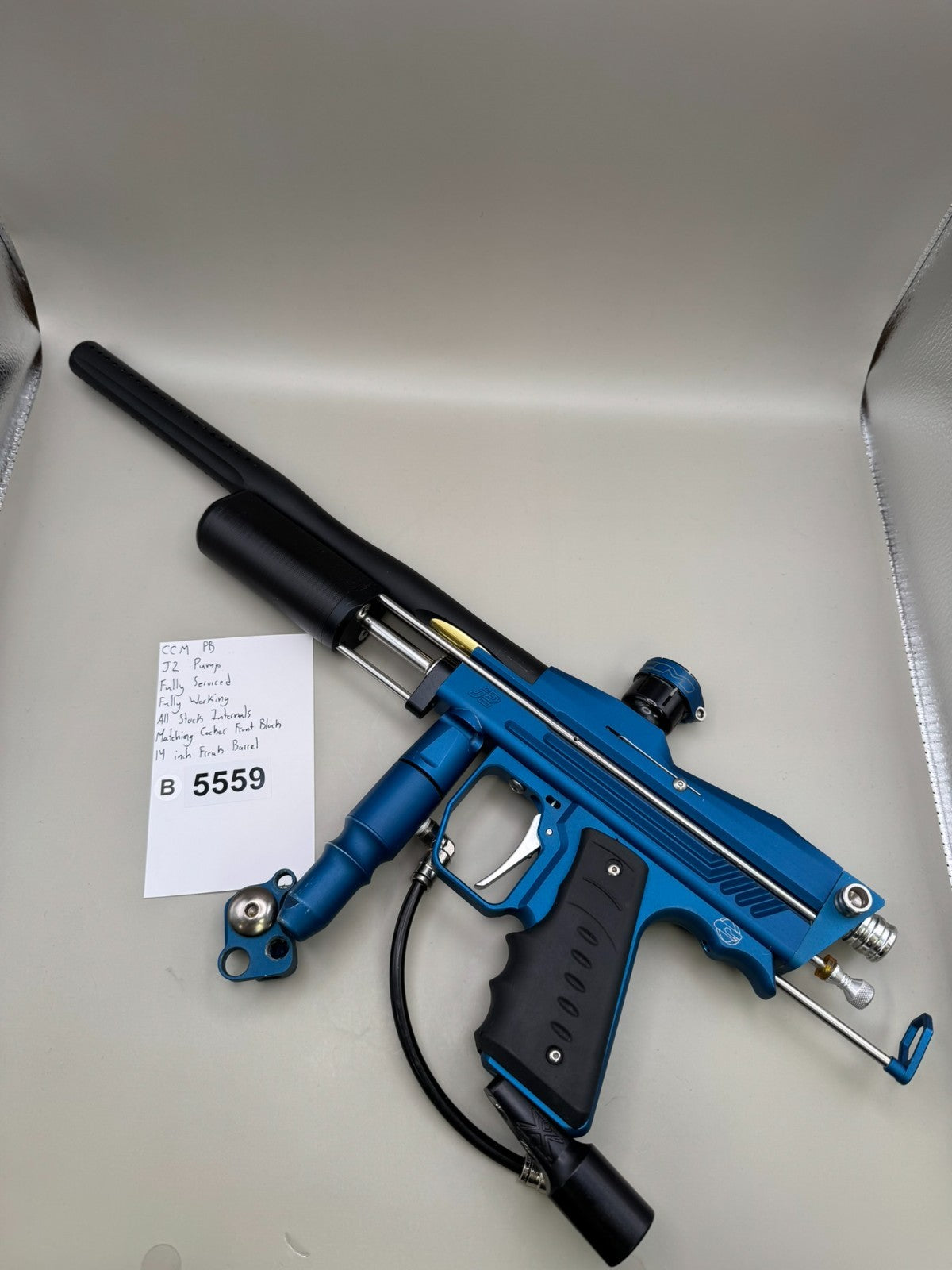 CCM PB J2 Pump Paintball Marker - Fully Working