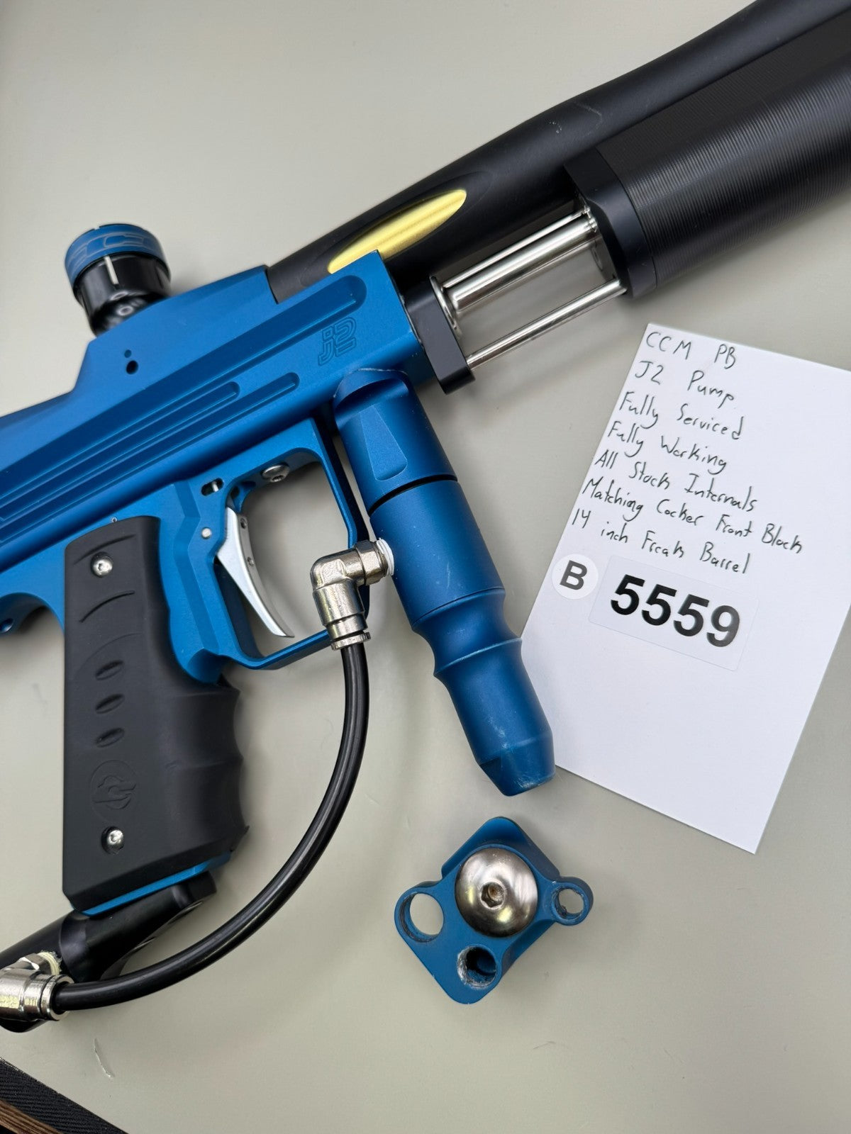 CCM PB J2 Pump Paintball Marker - Fully Working