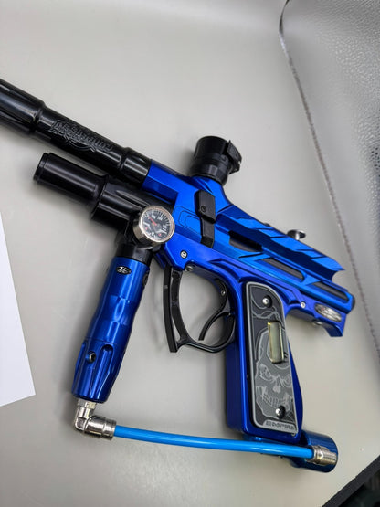 Bob Long 2k5 Alias Intimidator - Blue Paintball Marker - Fully Working