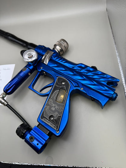 Bob Long 2k5 Dragon Intimidator -Blue  Paintball Marker - Fully Working