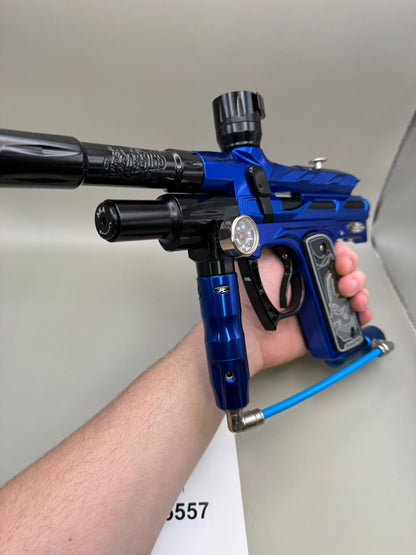 Bob Long 2k5 Alias Intimidator - Blue Paintball Marker - Fully Working