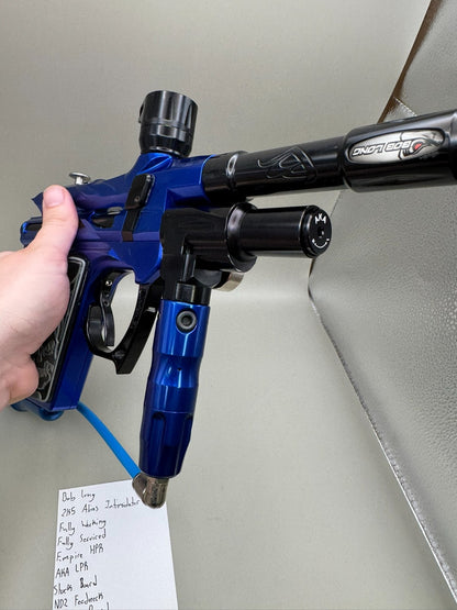 Bob Long 2k5 Alias Intimidator - Blue Paintball Marker - Fully Working