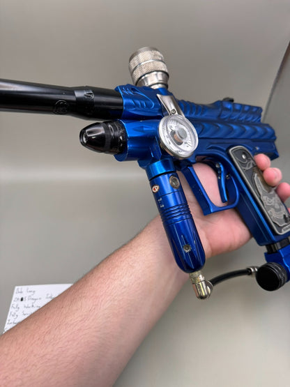 Bob Long 2k5 Dragon Intimidator -Blue  Paintball Marker - Fully Working
