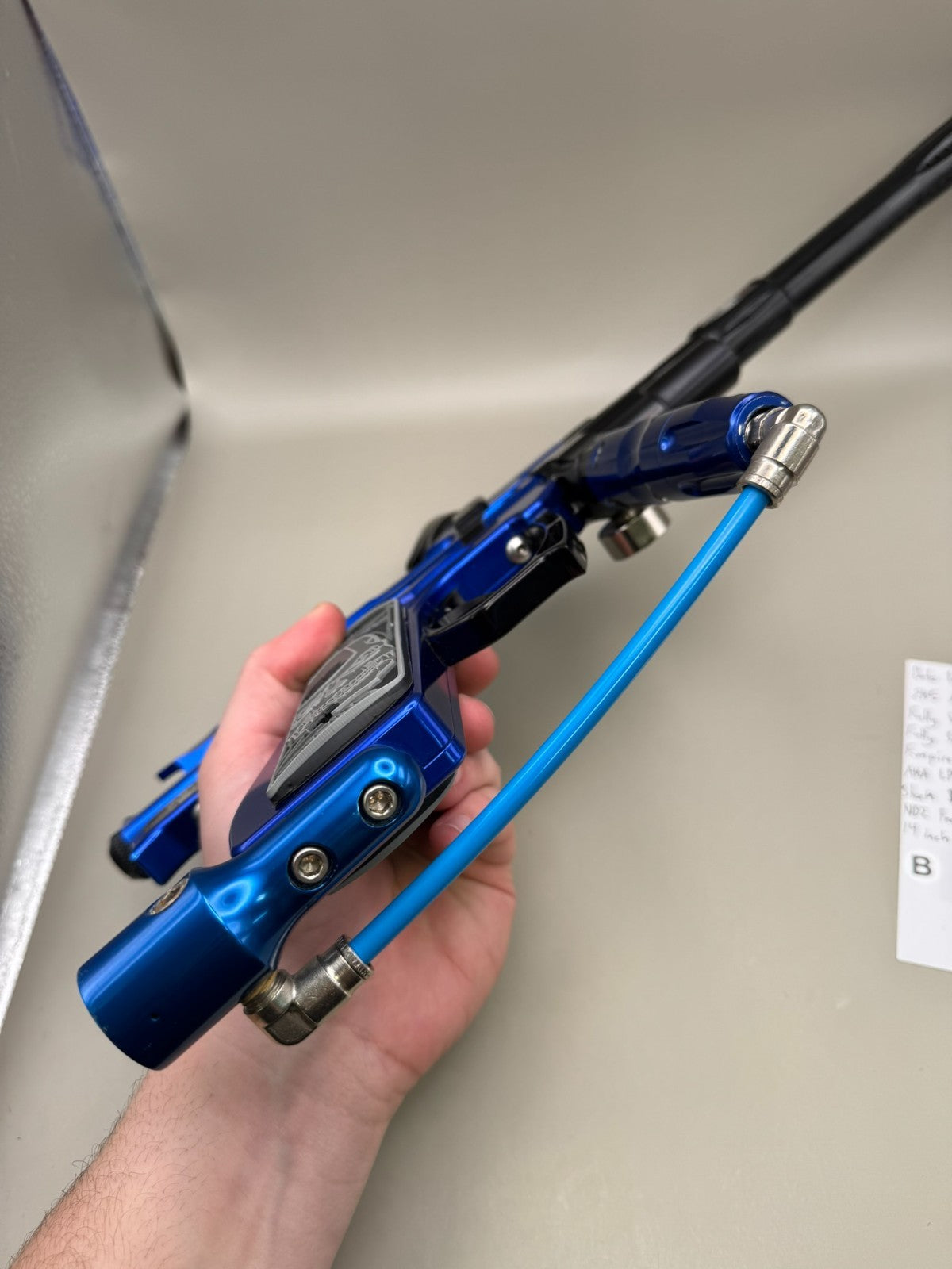 Bob Long 2k5 Alias Intimidator - Blue Paintball Marker - Fully Working