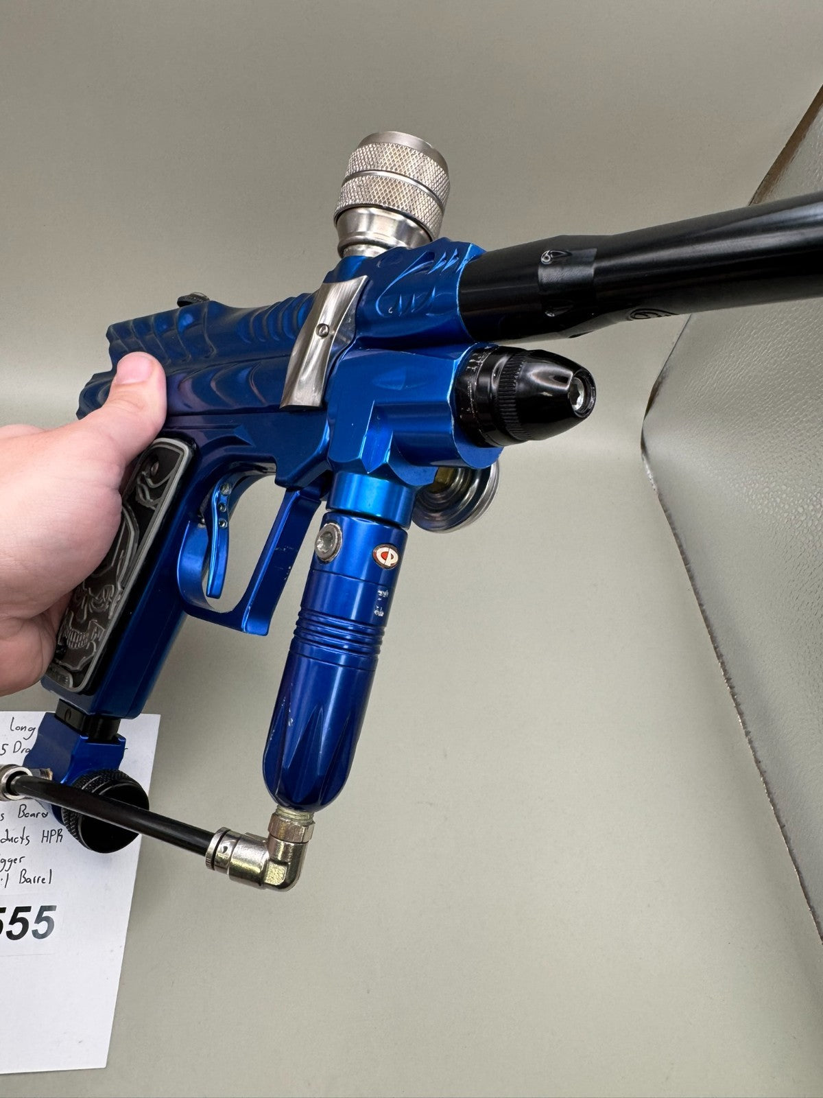 Bob Long 2k5 Dragon Intimidator -Blue  Paintball Marker - Fully Working