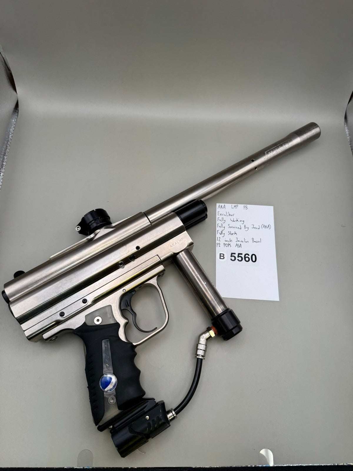 AKA LMP PB Excalibur Paintball Marker - Fully Working