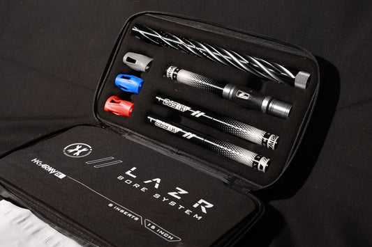Lazr Elite HK Barrel Kit With Inserts Autococker Threaded Black Barrel