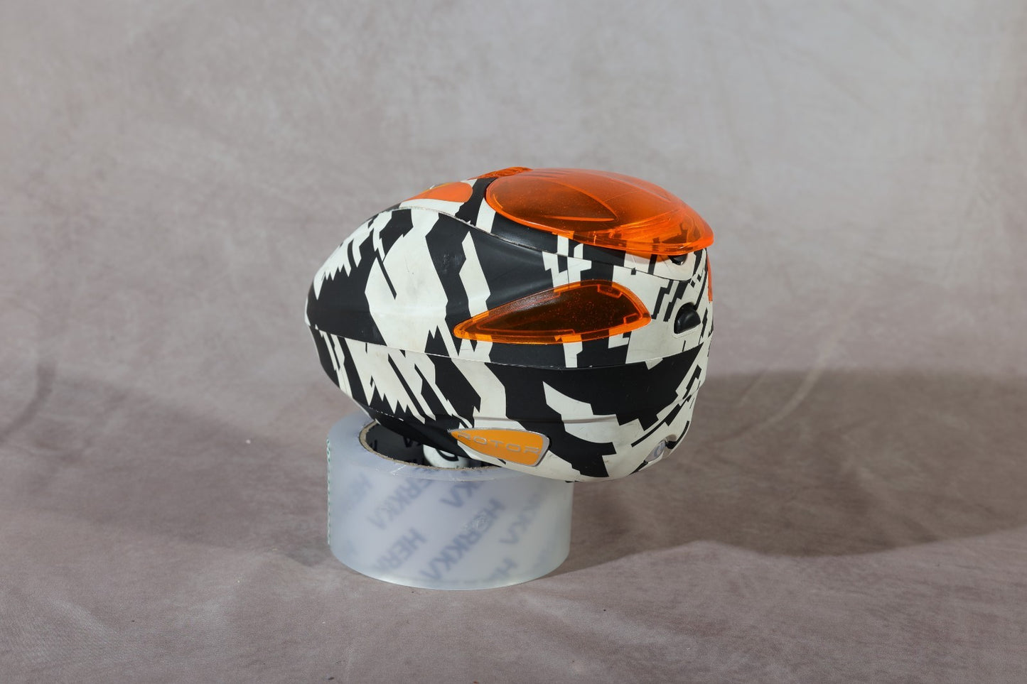 Dye Rotor Paintball Hopper B/W Orange