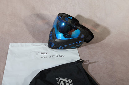 Dye I5 Blue Paintball Mask
