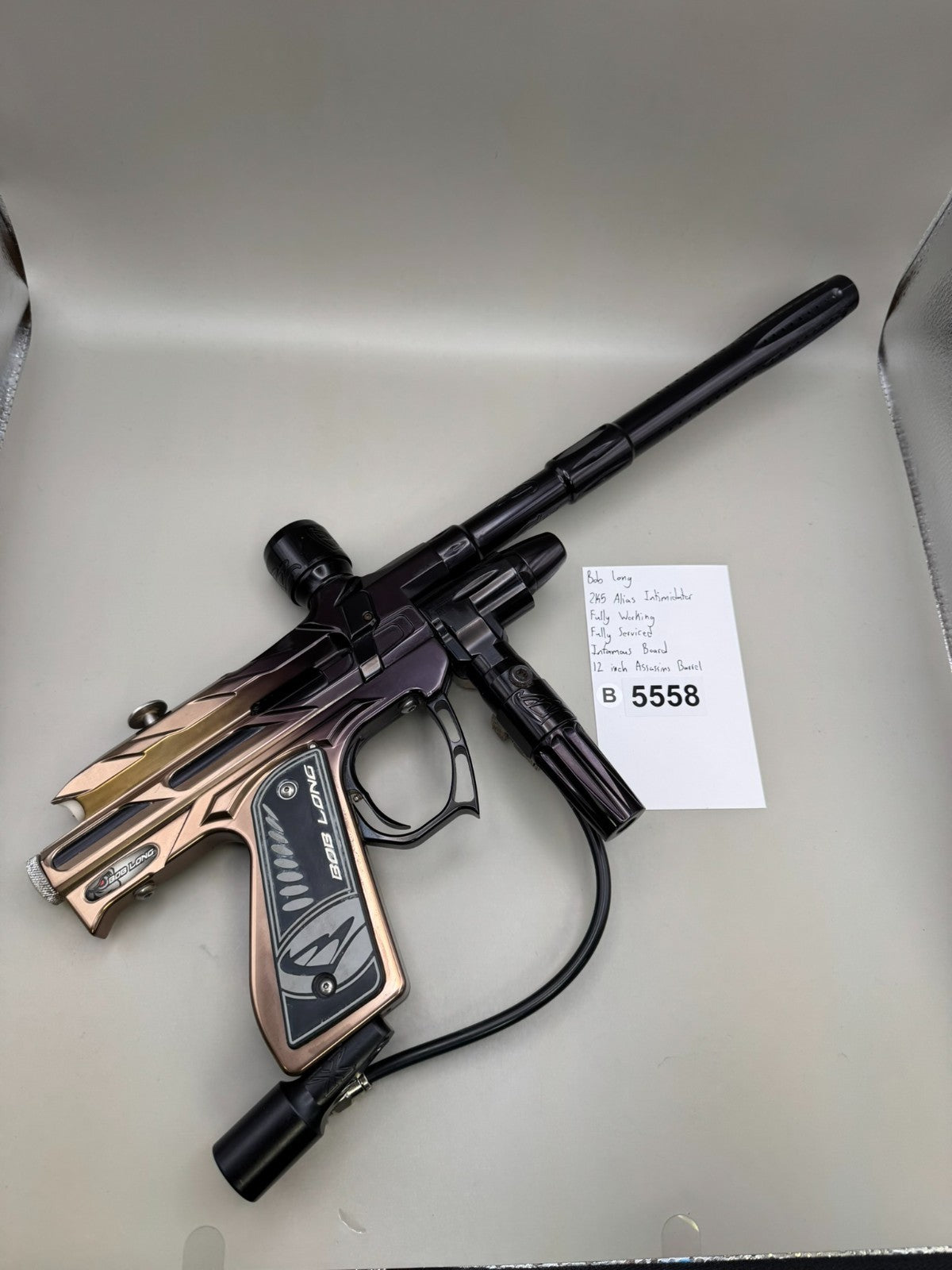 Bob Long 2k5 Alias Intimidator Paintball Marker - Fully Working
