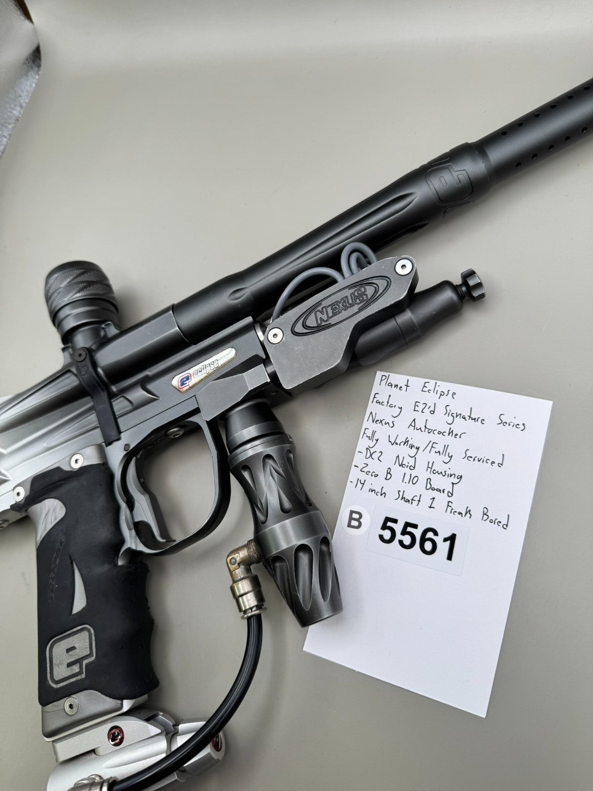 Planet Eclipse Factory E2'd Signature Series Nexus Autococker  - Fully Working