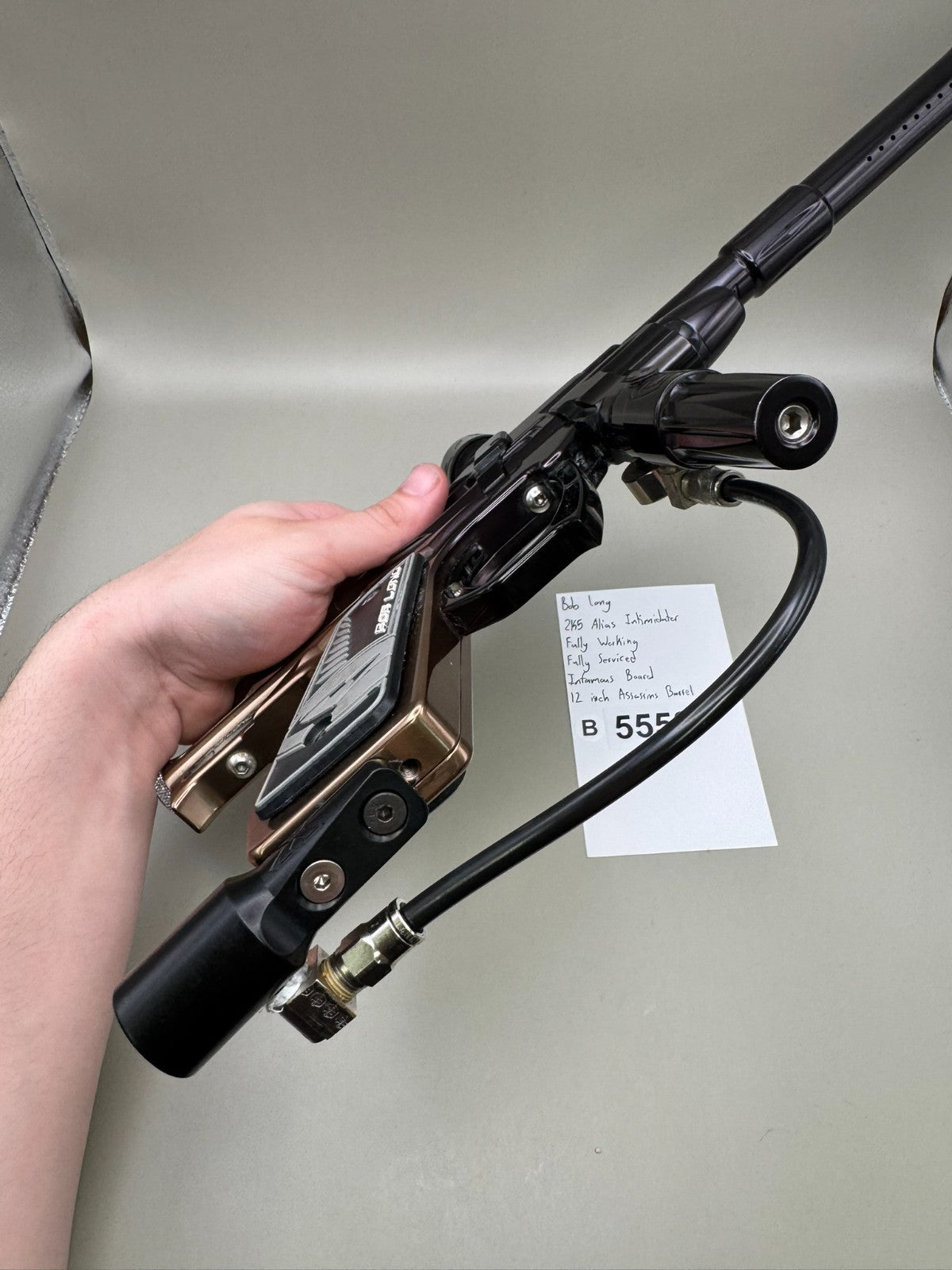 Bob Long 2k5 Alias Intimidator Paintball Marker - Fully Working