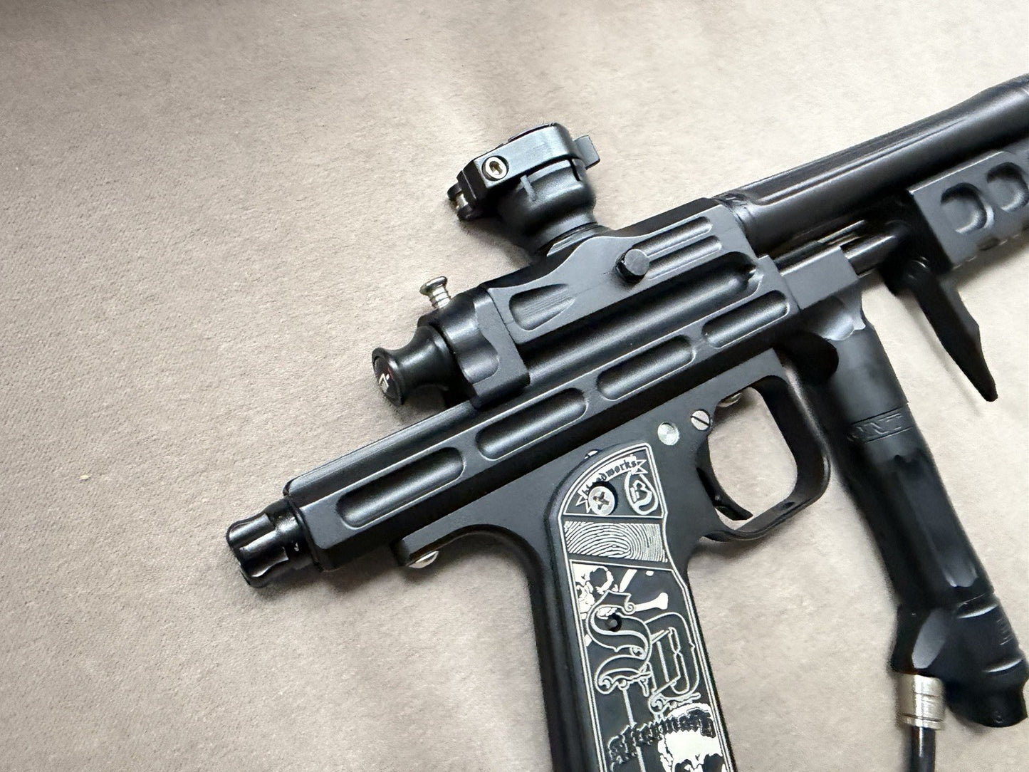 Rare Sanchez Sm-1 Autococker Pump Paintball Marker