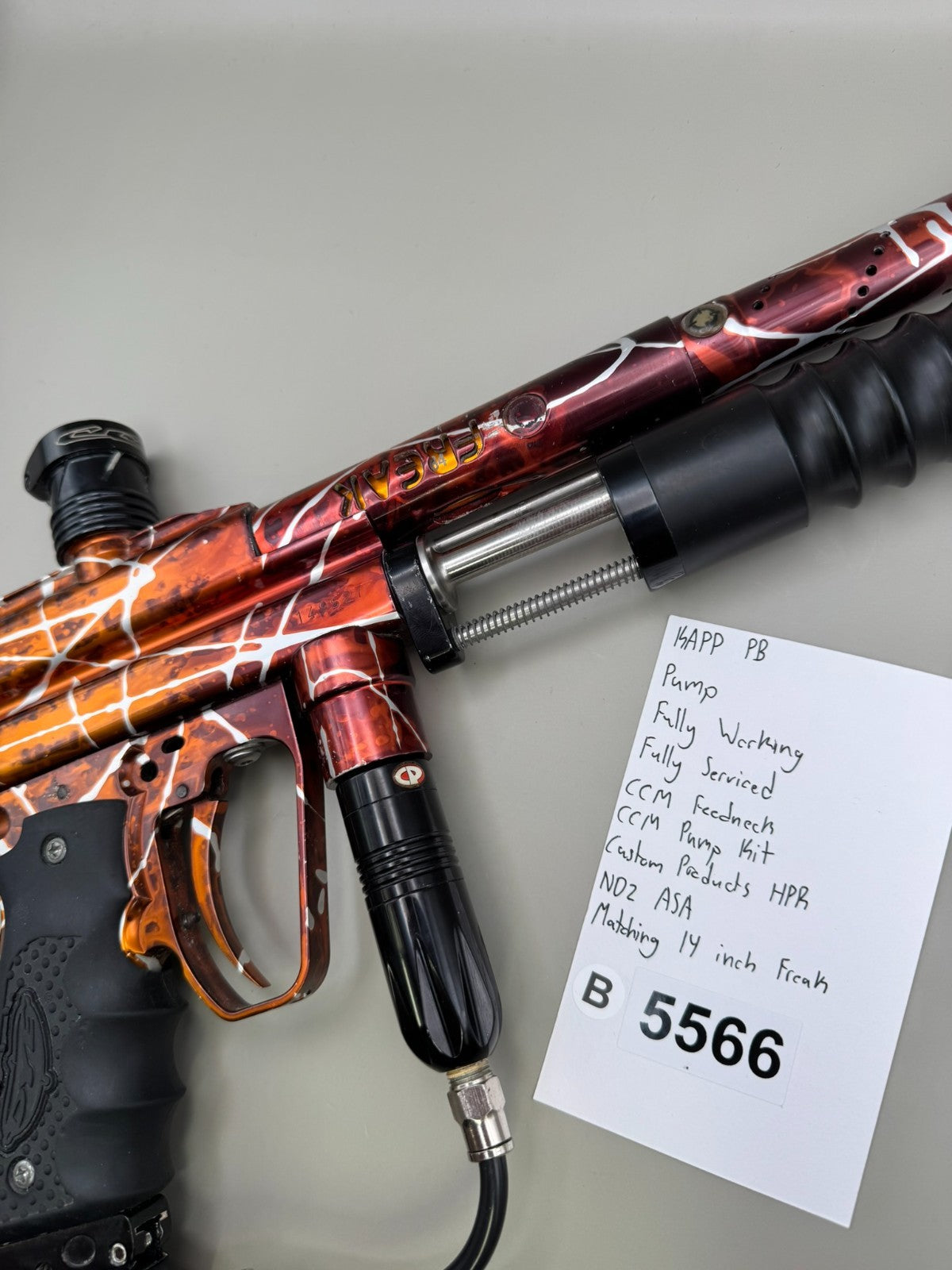 KAPP PB Pump Paintball Marker - Fully Working