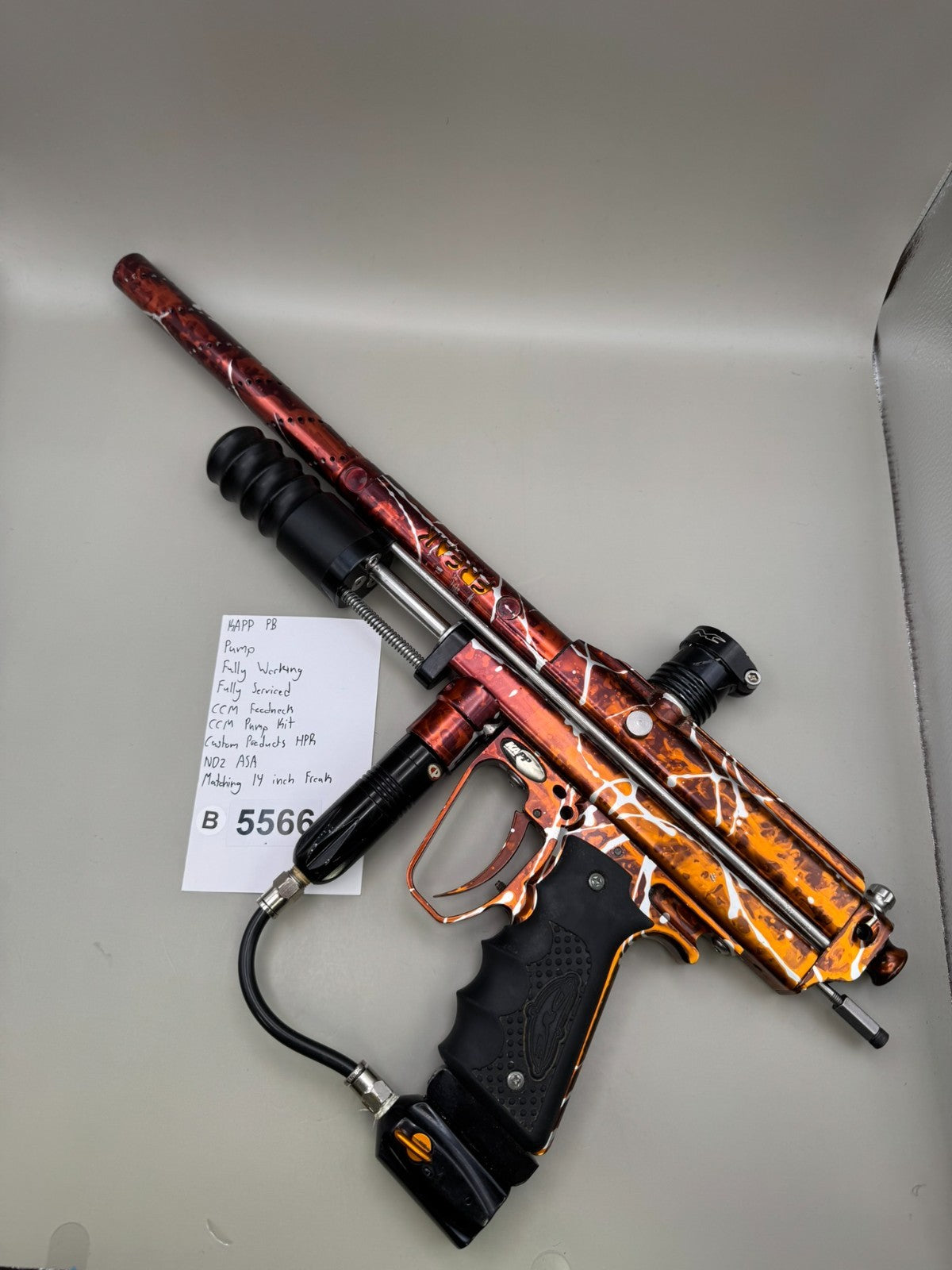 KAPP PB Pump Paintball Marker - Fully Working