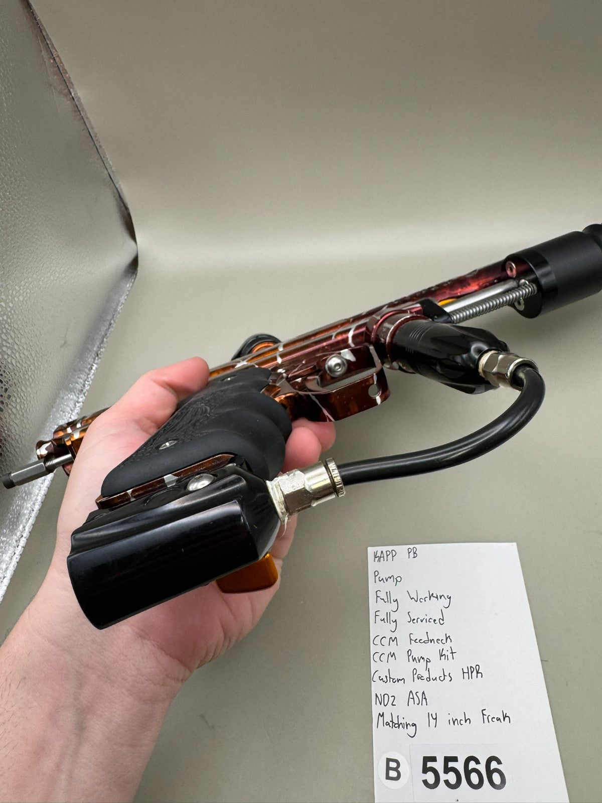 KAPP PB Pump Paintball Marker - Fully Working