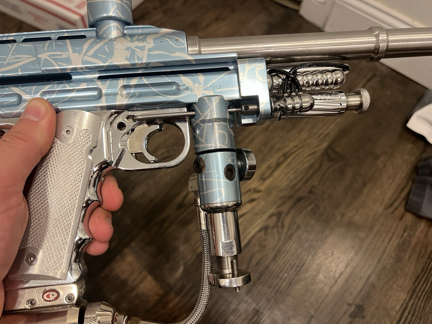 Baby Blue Kapp Autococker with the Works