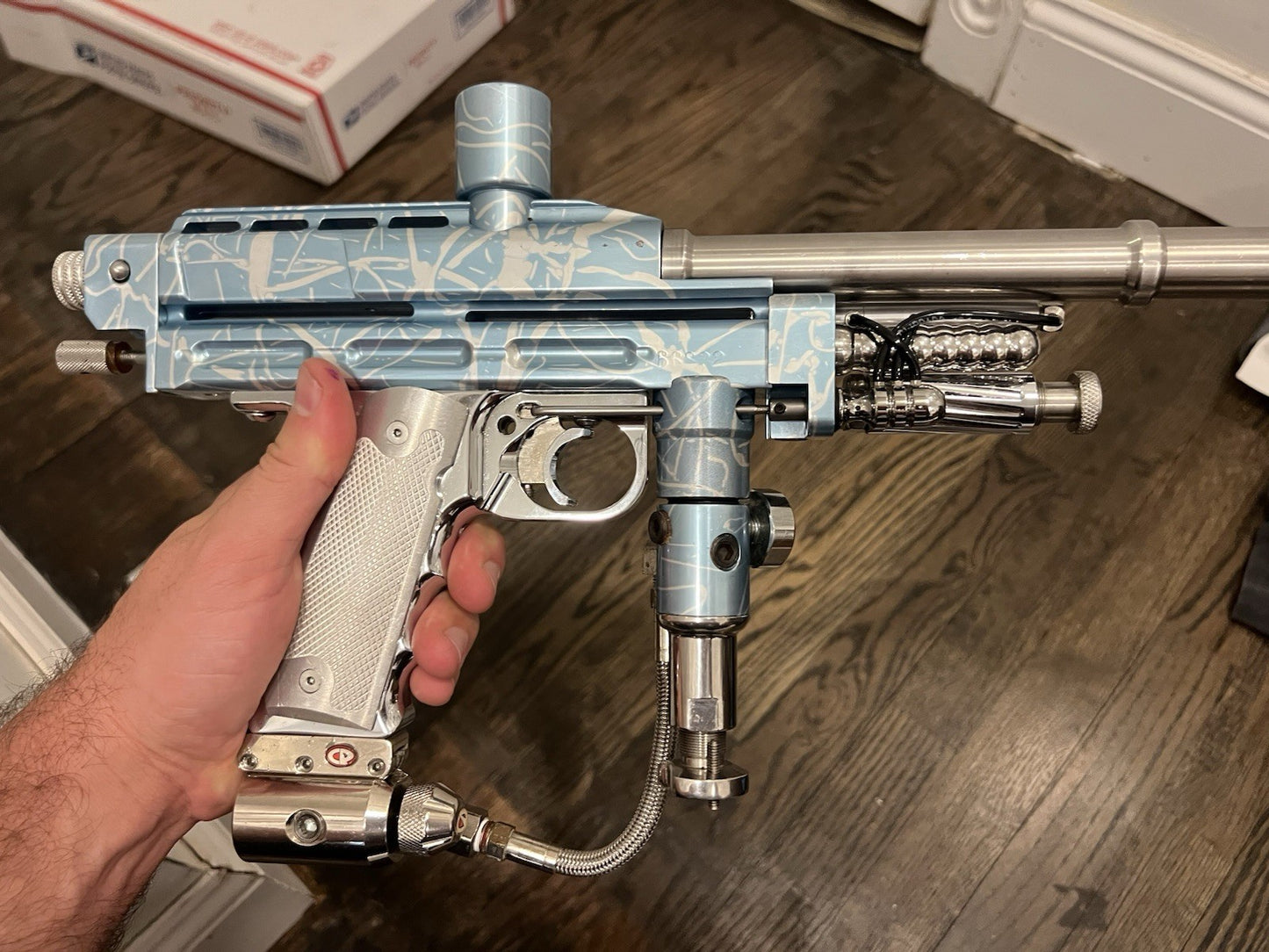 Baby Blue Kapp Autococker with the Works