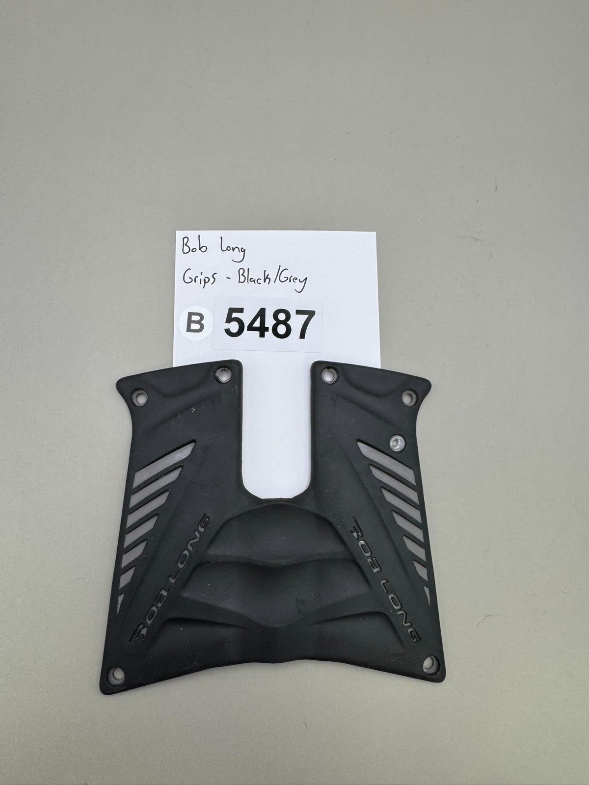 Bob Long Grips-Black/Grey