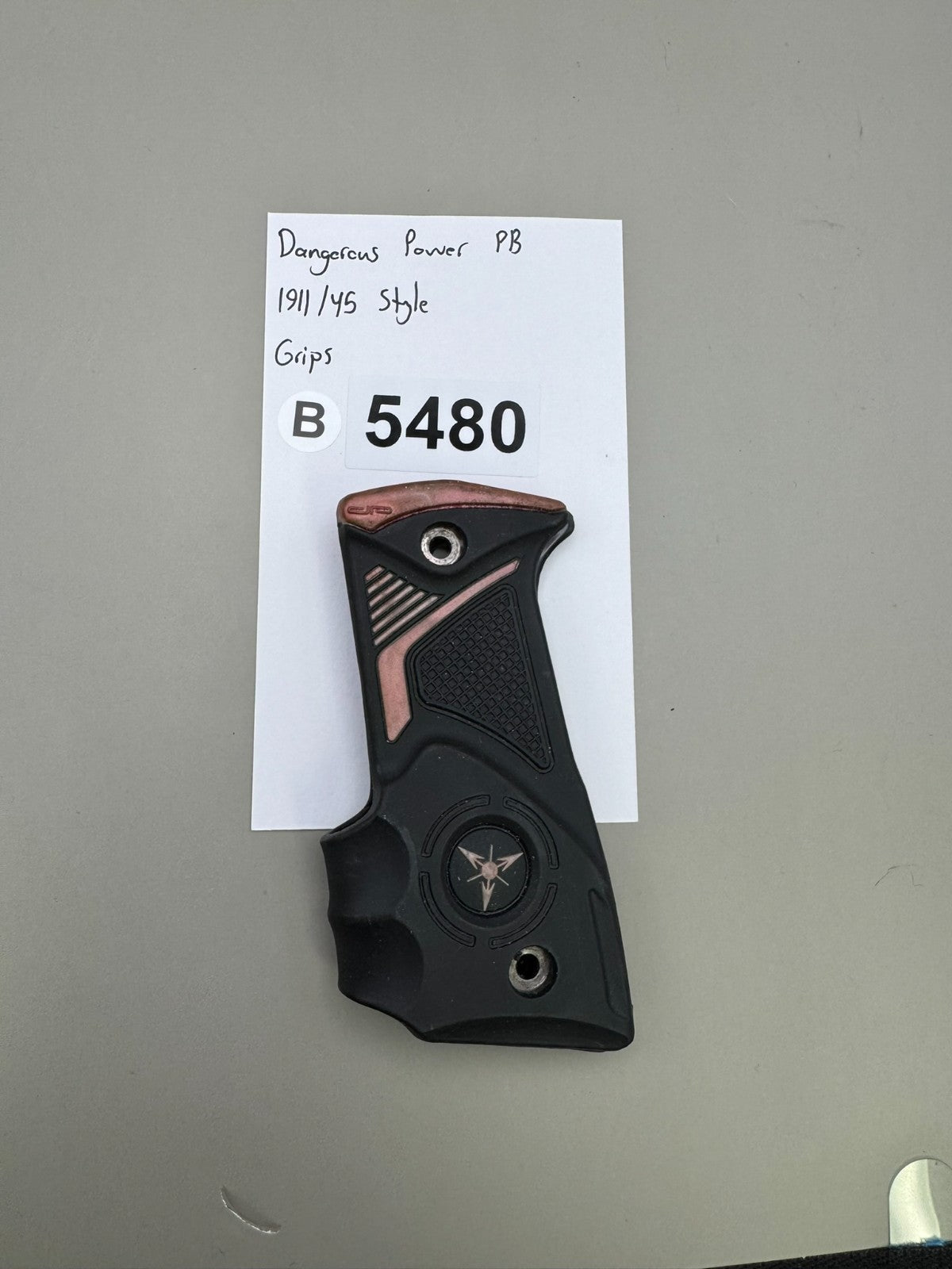 Dangerous Power PB 1911/45 Style Grips-Black
