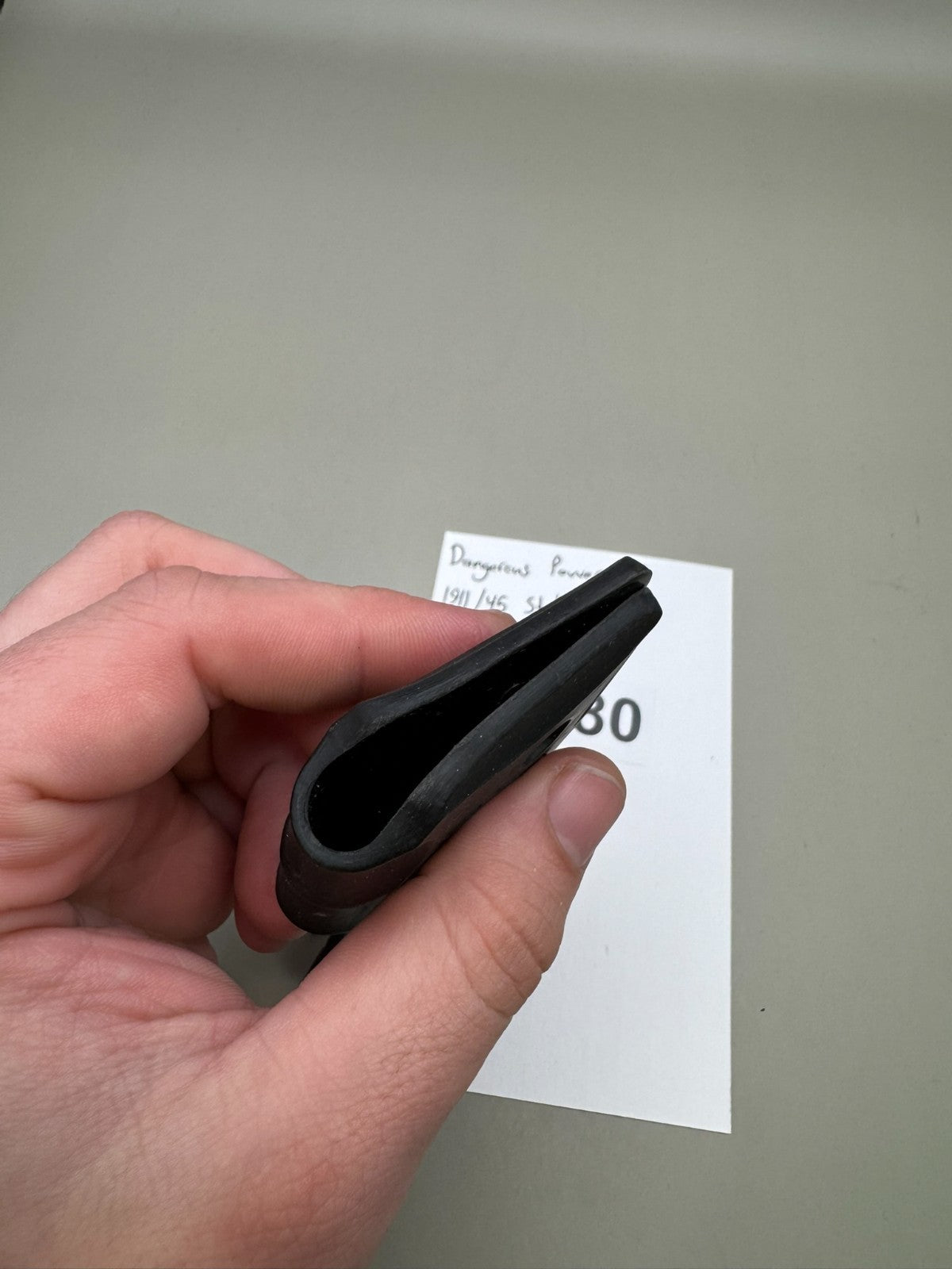Dangerous Power PB 1911/45 Style Grips-Black