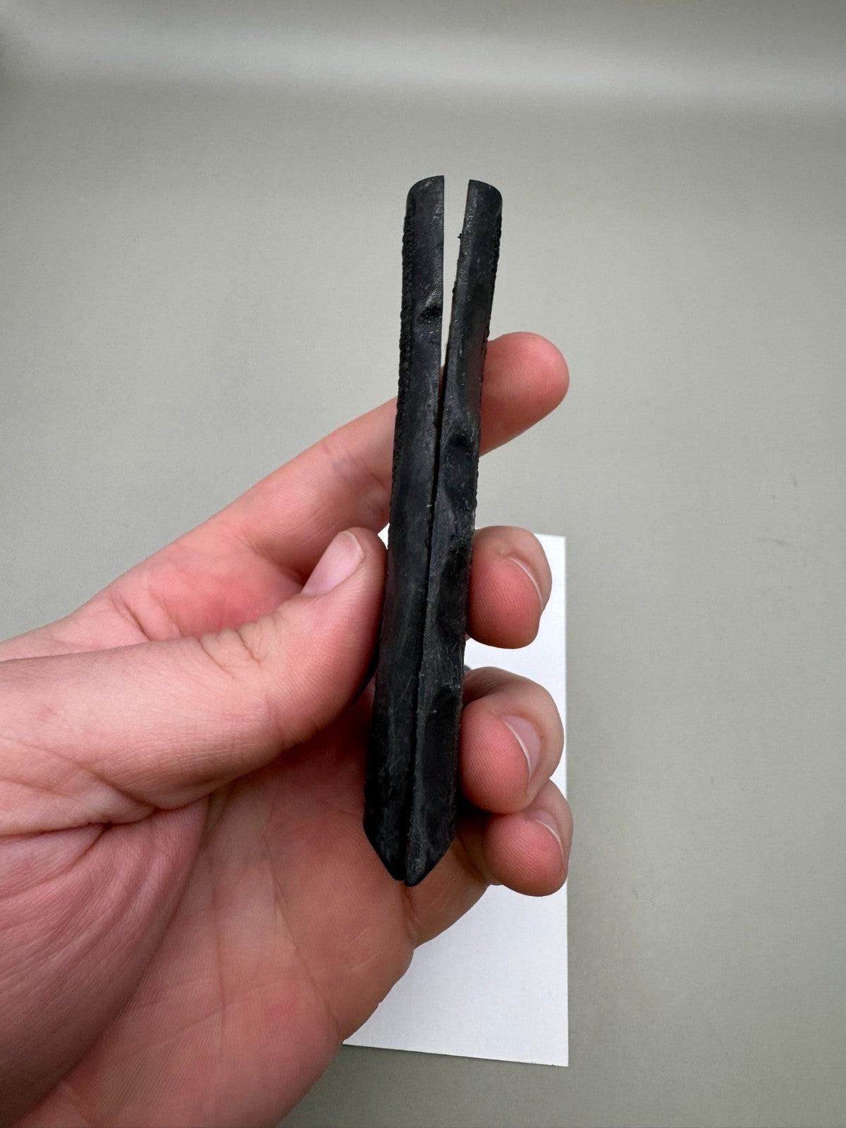 Hogue 1911/45 Style Split Grips-Black