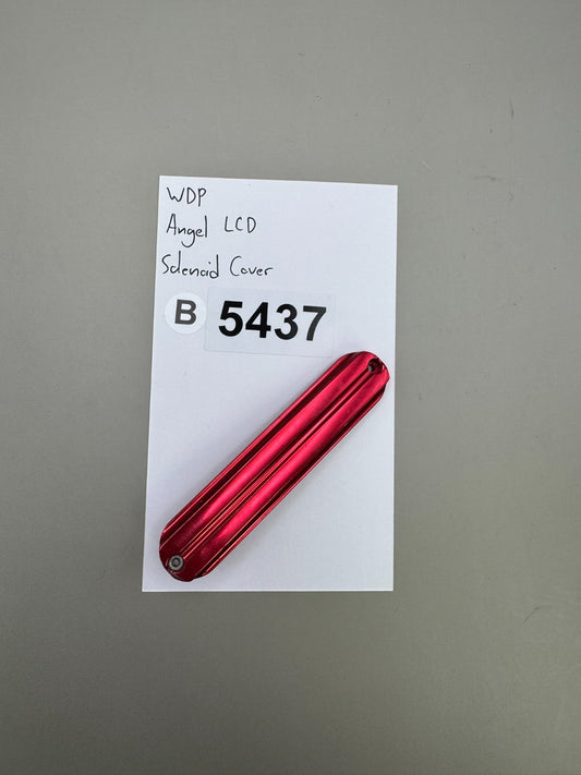WDP Angel LCD Solenoid Cover-Gloss Red