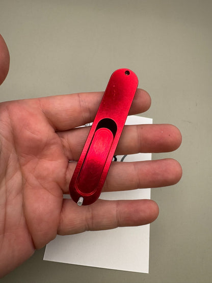 WDP Angel LCD Solenoid Cover-Gloss Red