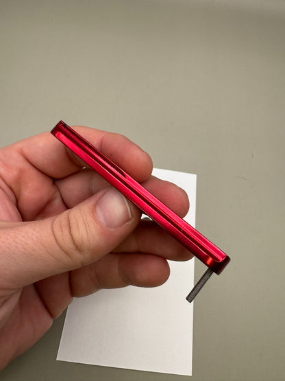 WDP Angel LCD Solenoid Cover-Gloss Red