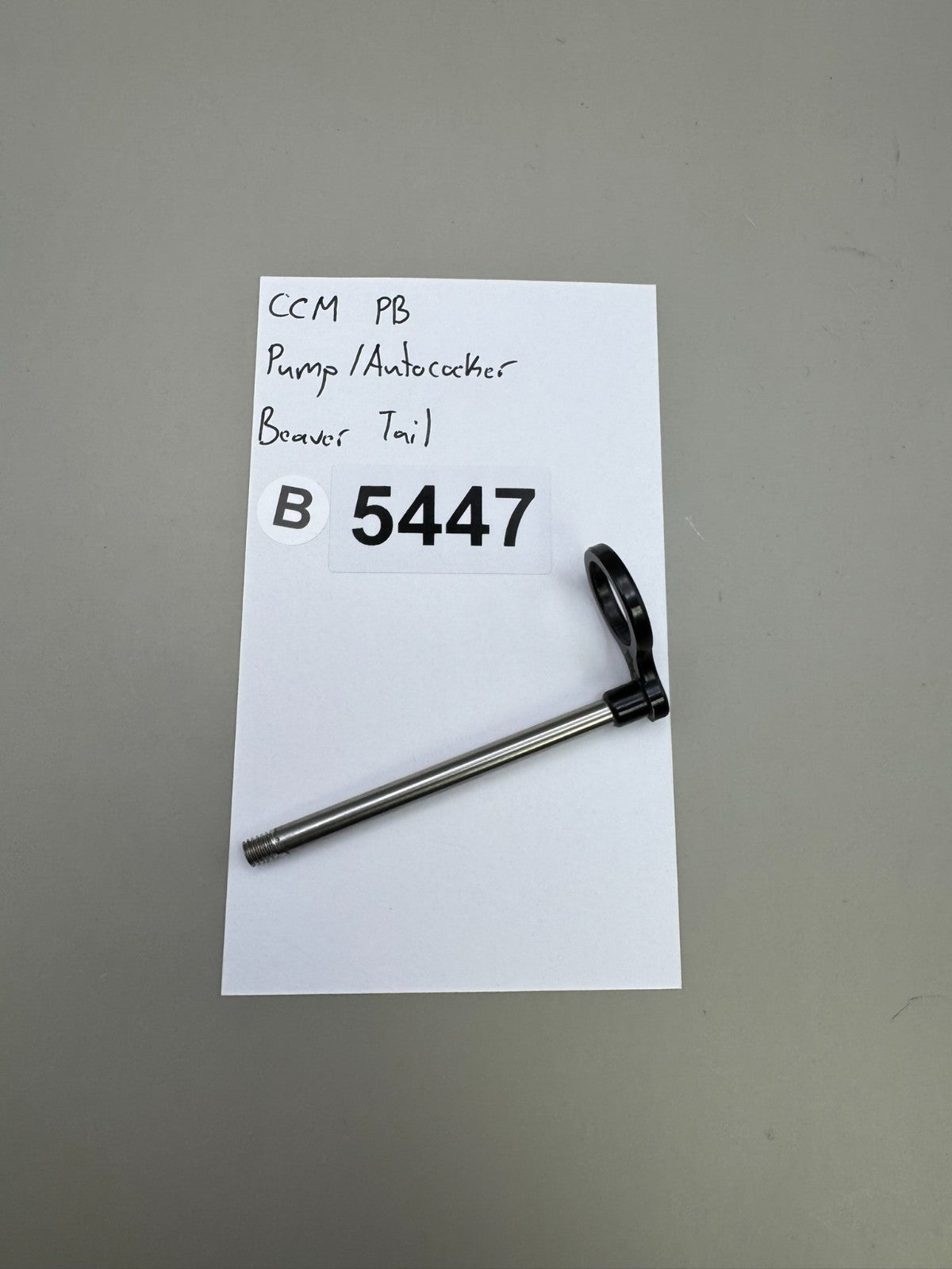 CCM PB Pump/Autococker Beaver Tail-Silver