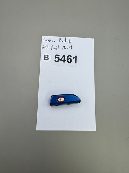Custom Products ASA Rail/Mount-Satin Blue
