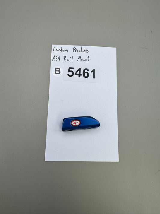 Custom Products ASA Rail/Mount-Satin Blue