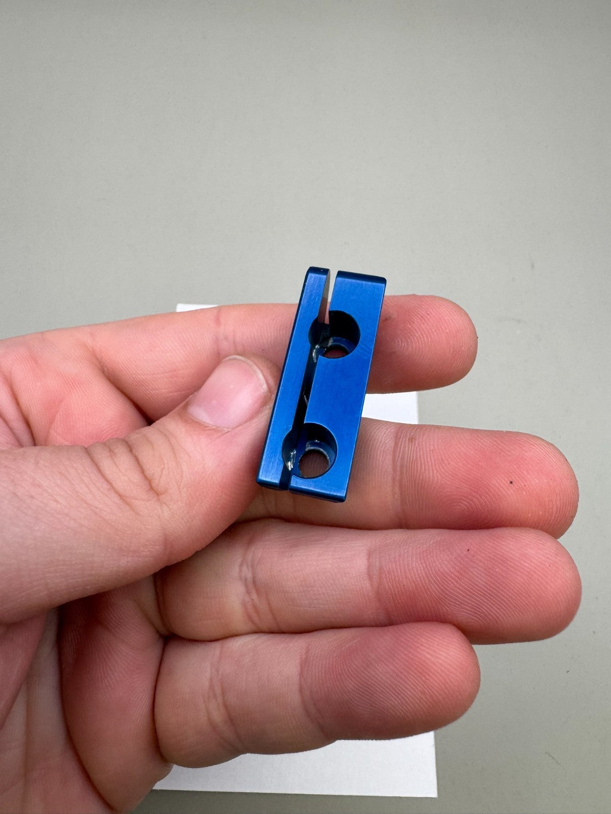 Custom Products ASA Rail/Mount-Satin Blue